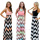 Sleeveless long maxi bohemian womens summer beach dresses